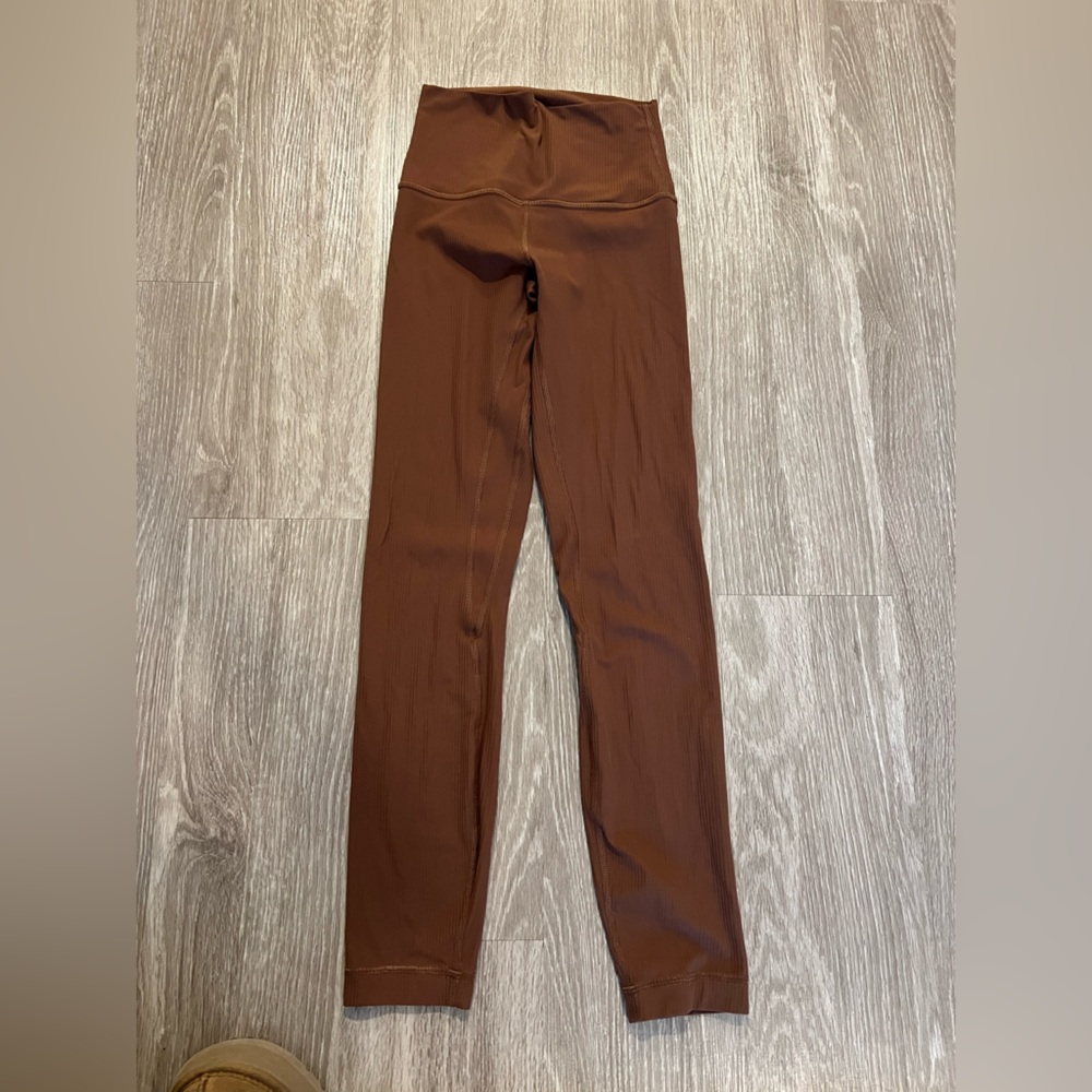 Lululemon align ribbed leggings 25”